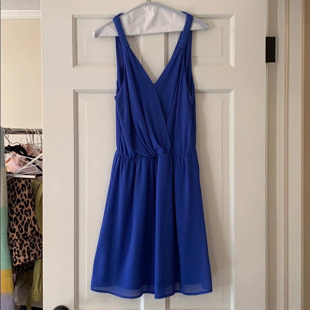 Blue dress